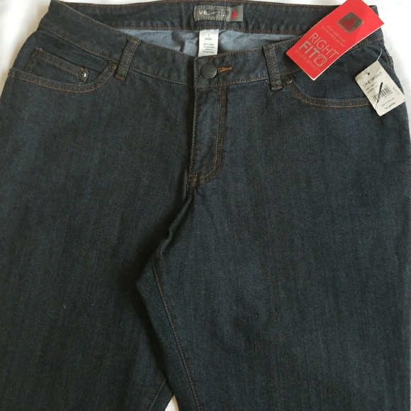 Venezia Women's Jeans Right Fit stretch sz 1 Petit - Picture 2 of 8